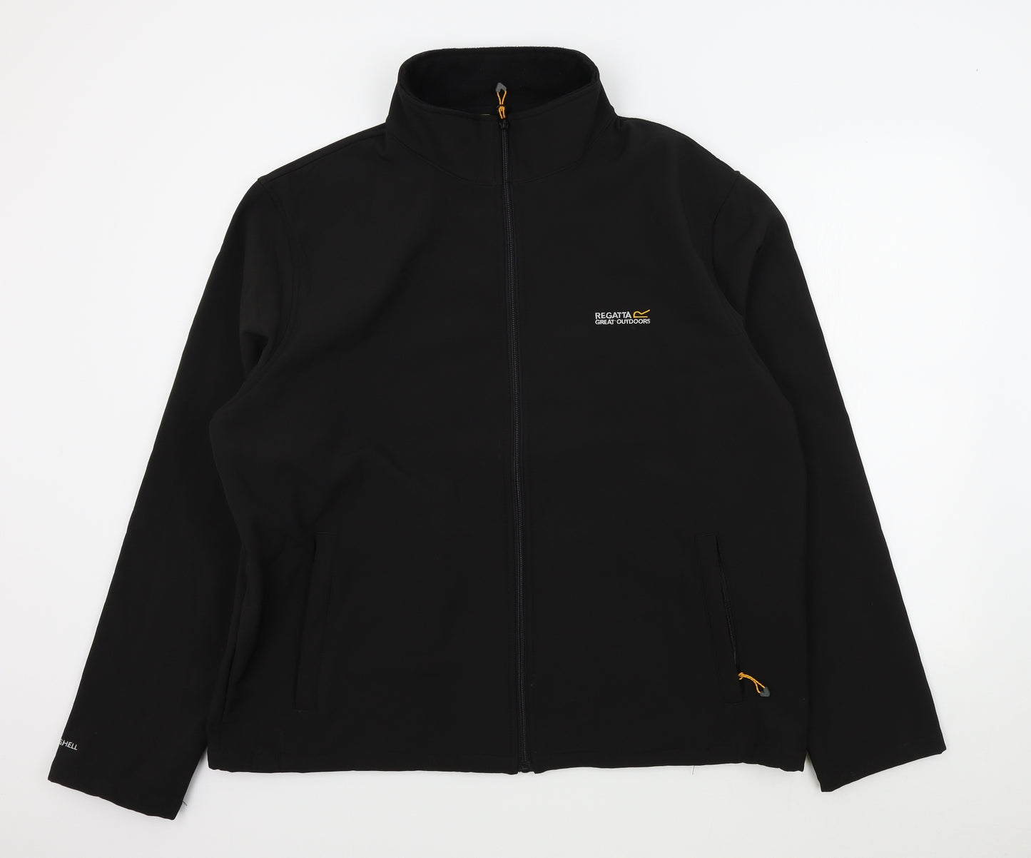 REGARTER Mens Black   Jacket Coat Size 2XL