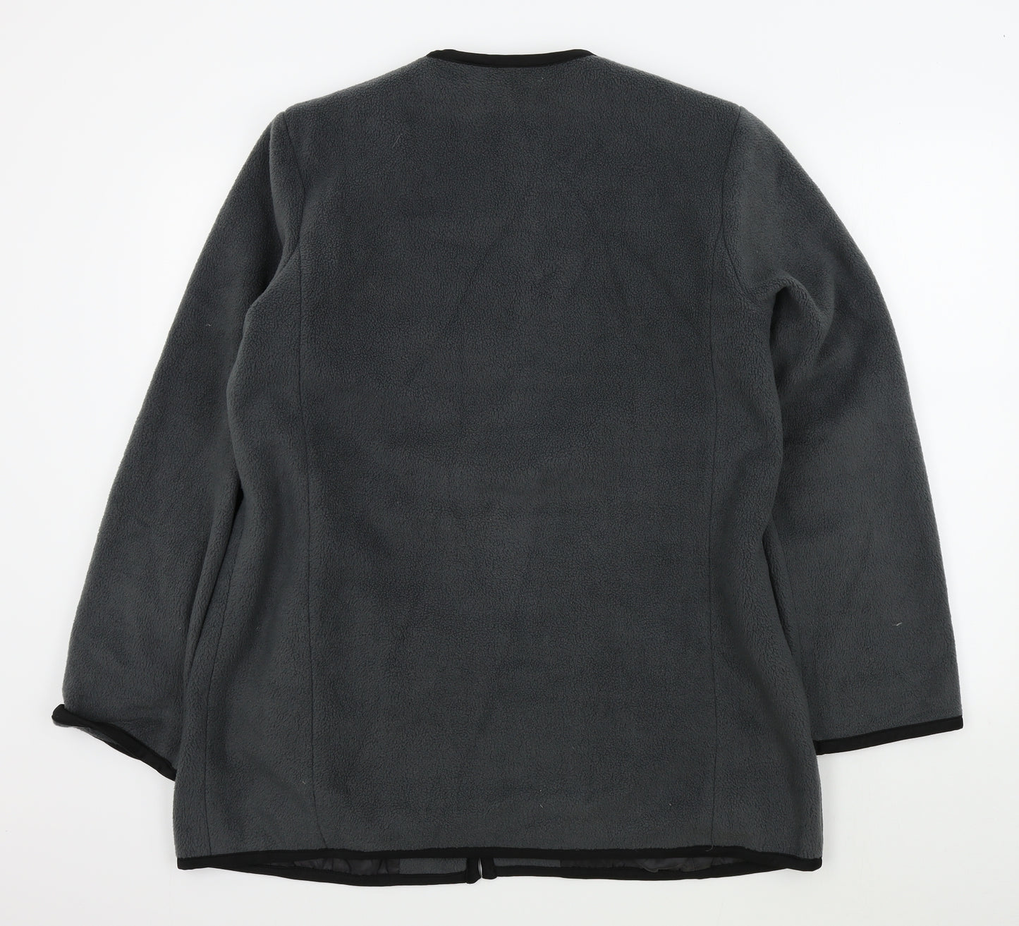 Bob Mackie Womens Grey   Jacket  Size M