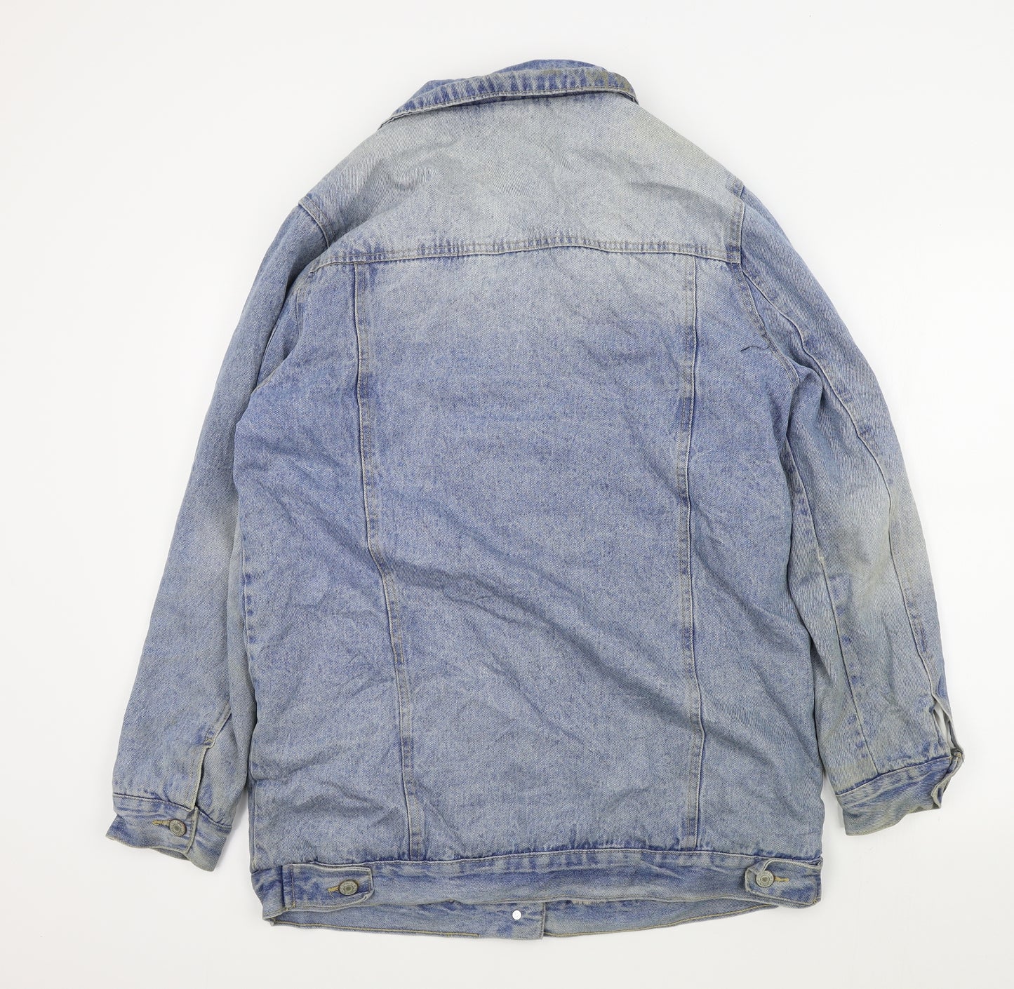 Denim & Co. Womens Blue   Jacket  Size 14