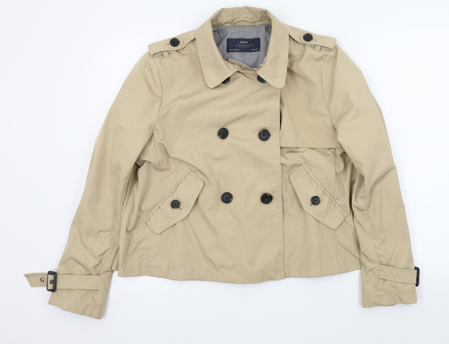 Zara Womens Beige   Jacket  Size XL