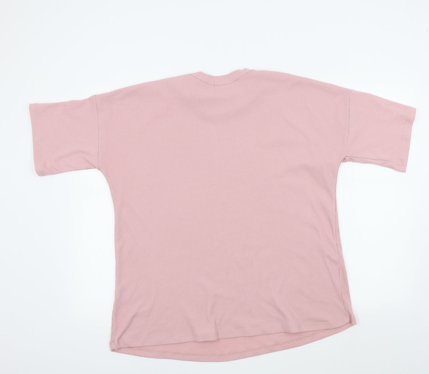 Boohoo Womens Pink   Basic T-Shirt Size 16