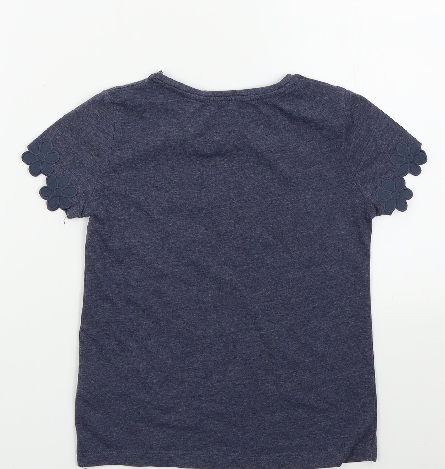 F&F Girls Grey   Basic T-Shirt Size 8-9 Years