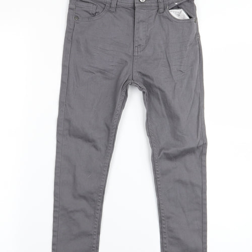 denim and co Girls Grey   Skinny Jeans Size 7-8 Years
