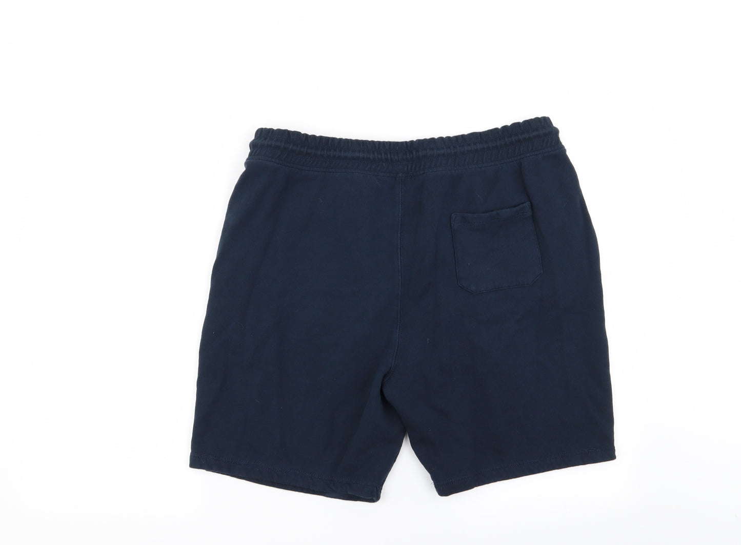 very man Mens Blue   Sweat Shorts Size L - Stretch waistband