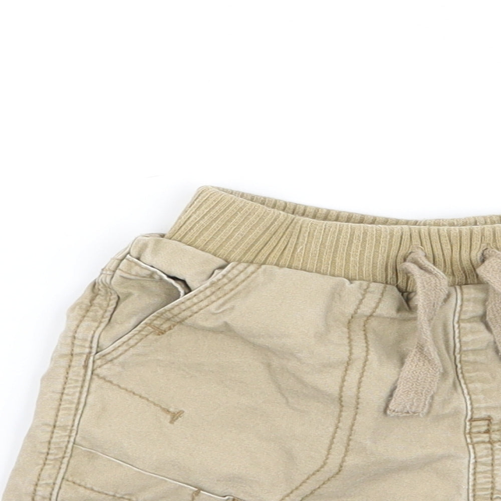 Asda George Boys Beige   Chino Shorts Size 3-4 Years