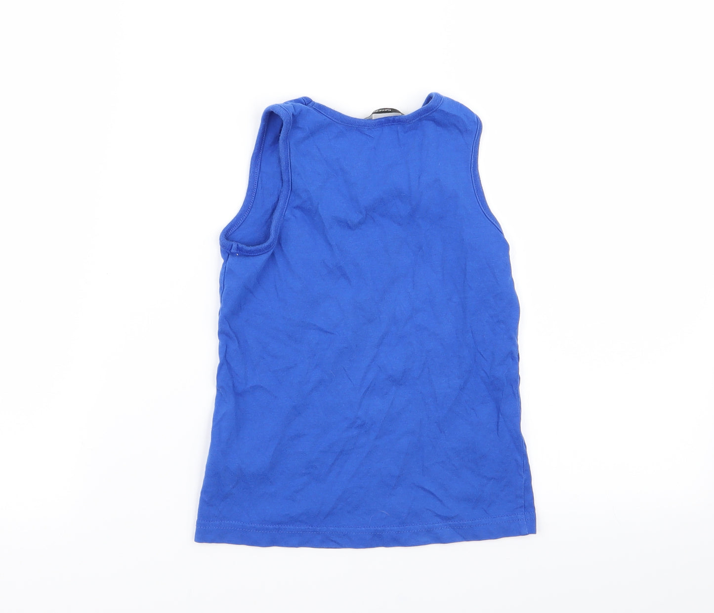 Asda George Boys Blue   Basic Tank Size 4-5 Years