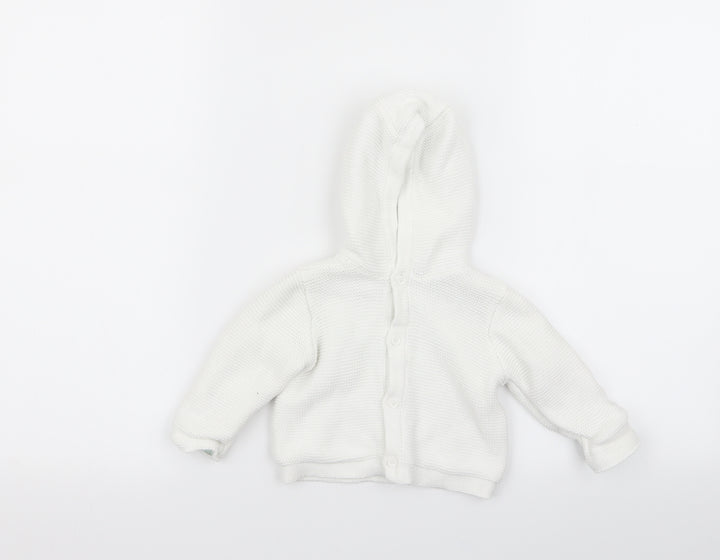 Mini Club Girls White   Jacket  Size 0-3 Months