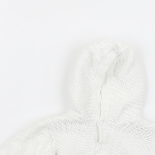 Mini Club Girls White   Jacket  Size 0-3 Months
