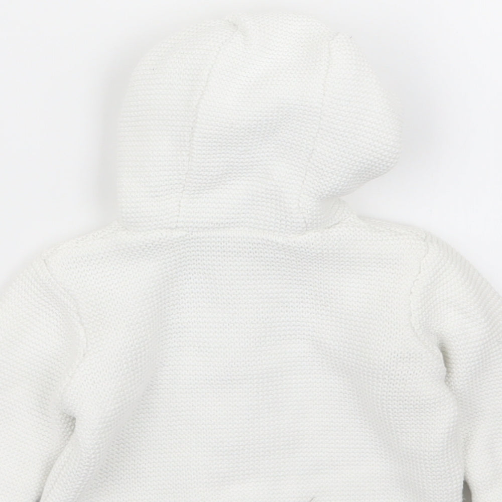 Mini Club Girls White   Jacket  Size 0-3 Months