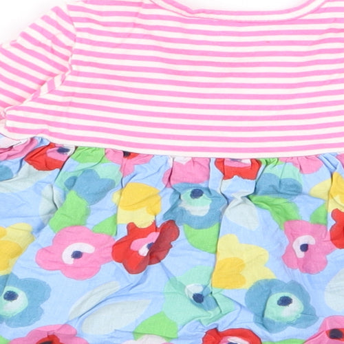 TU Girls Multicoloured Striped  Fit & Flare  Size 0-3 Months