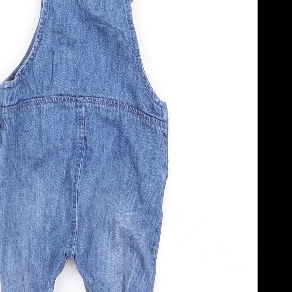 NEXT Girls Blue   Dungaree One-Piece Size 0-3 Months