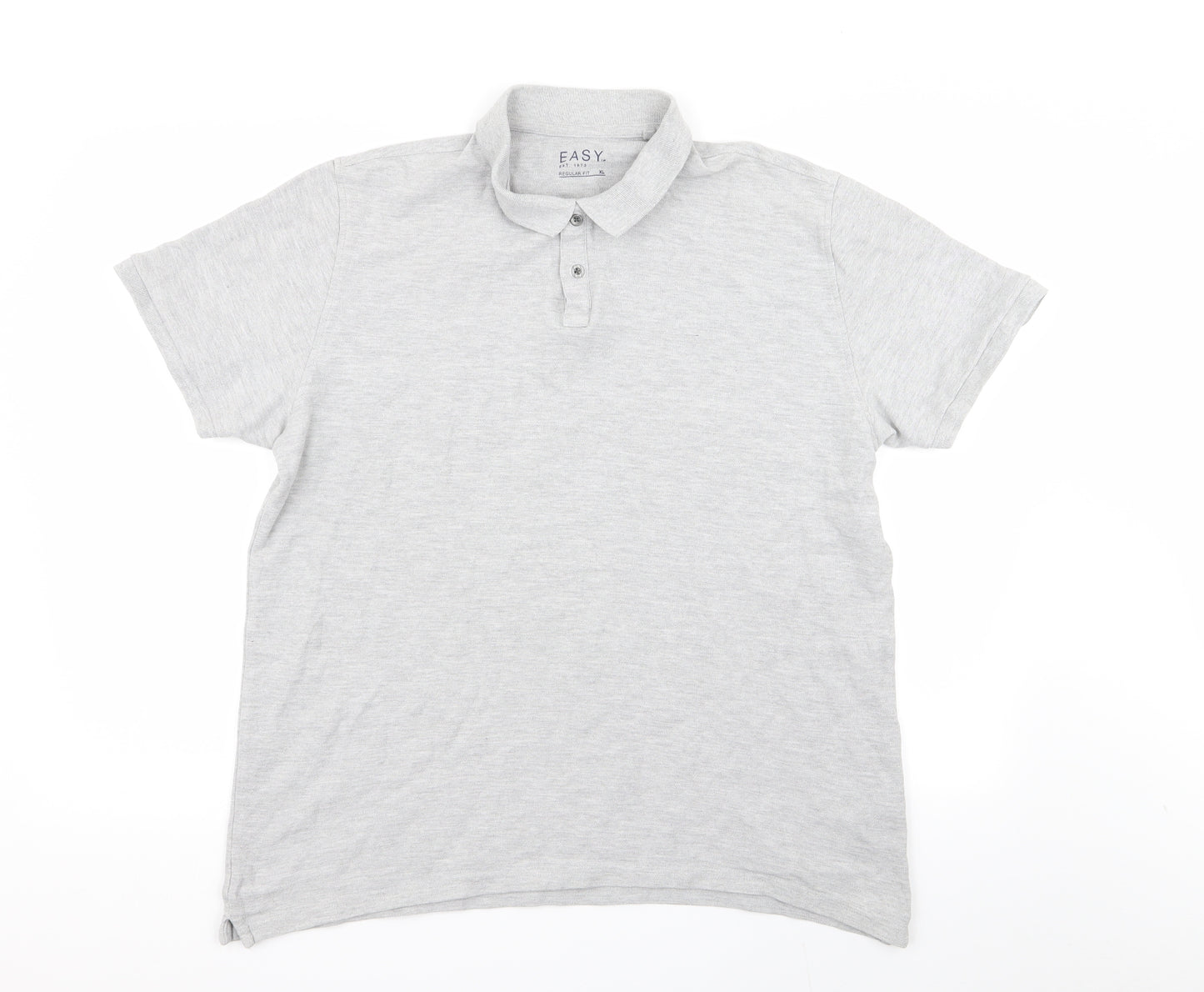 Easy Mens Grey    Polo Size XL