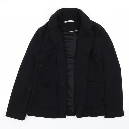 Asda George Womens Black Geometric  Jacket Blazer Size 10