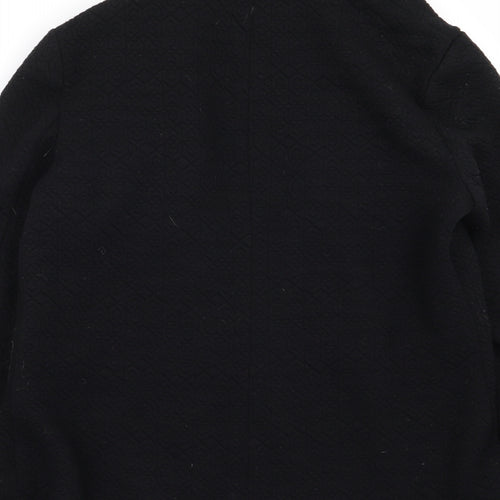 Asda George Womens Black Geometric  Jacket Blazer Size 10