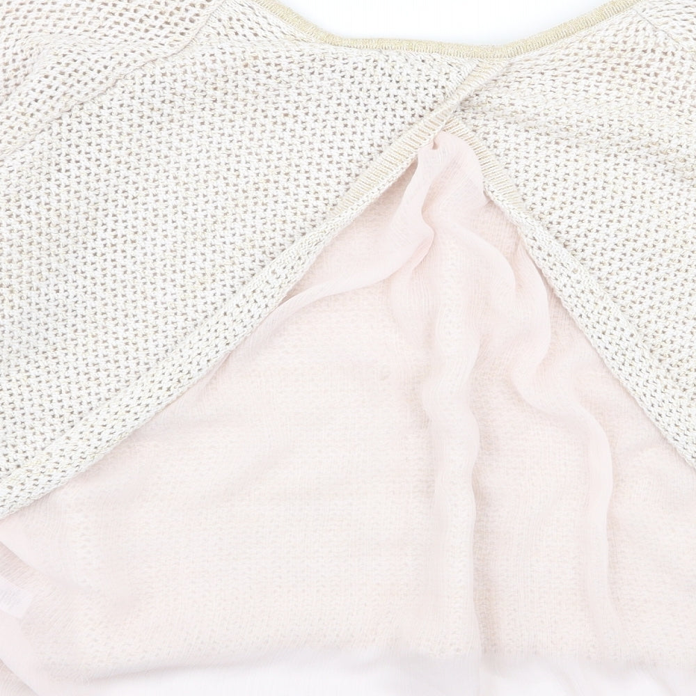 Asda George Womens Beige   Pullover Jumper Size 18