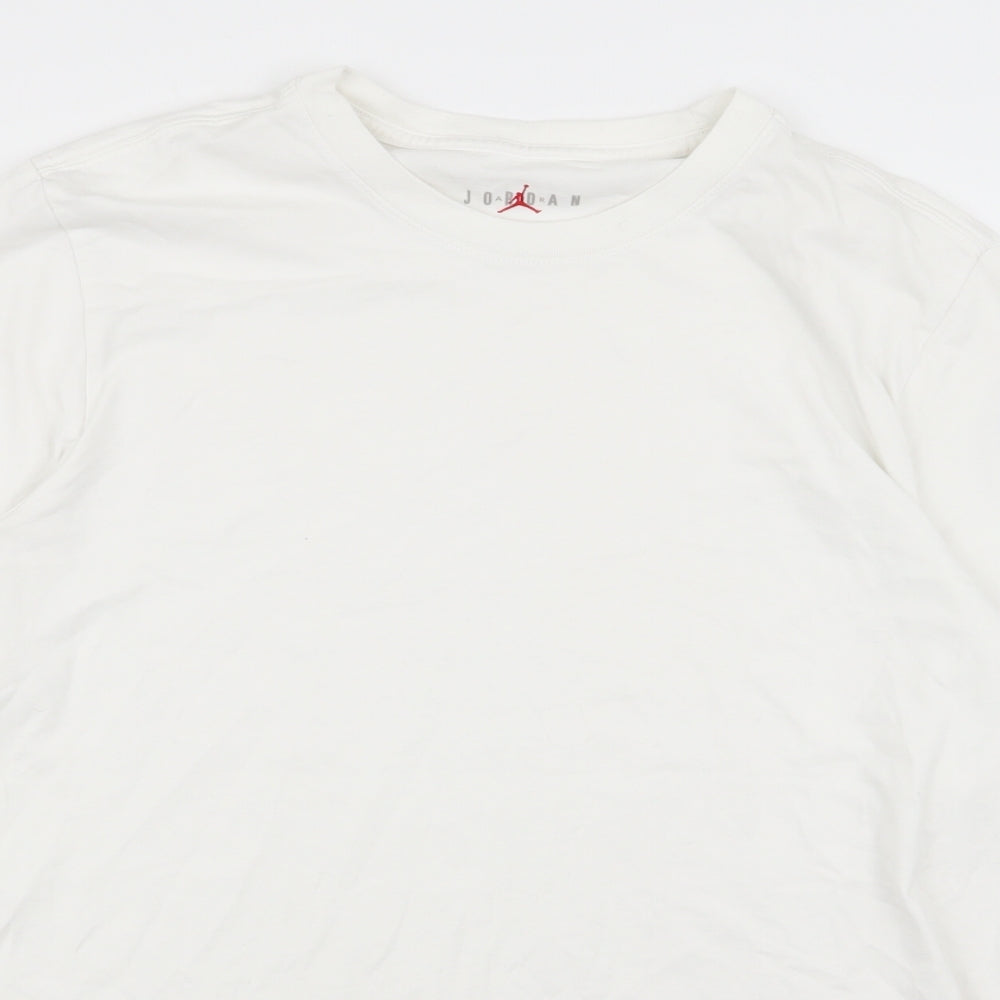 Nike Air Jordan Mens White    T-Shirt Size M  - PSG Football Club