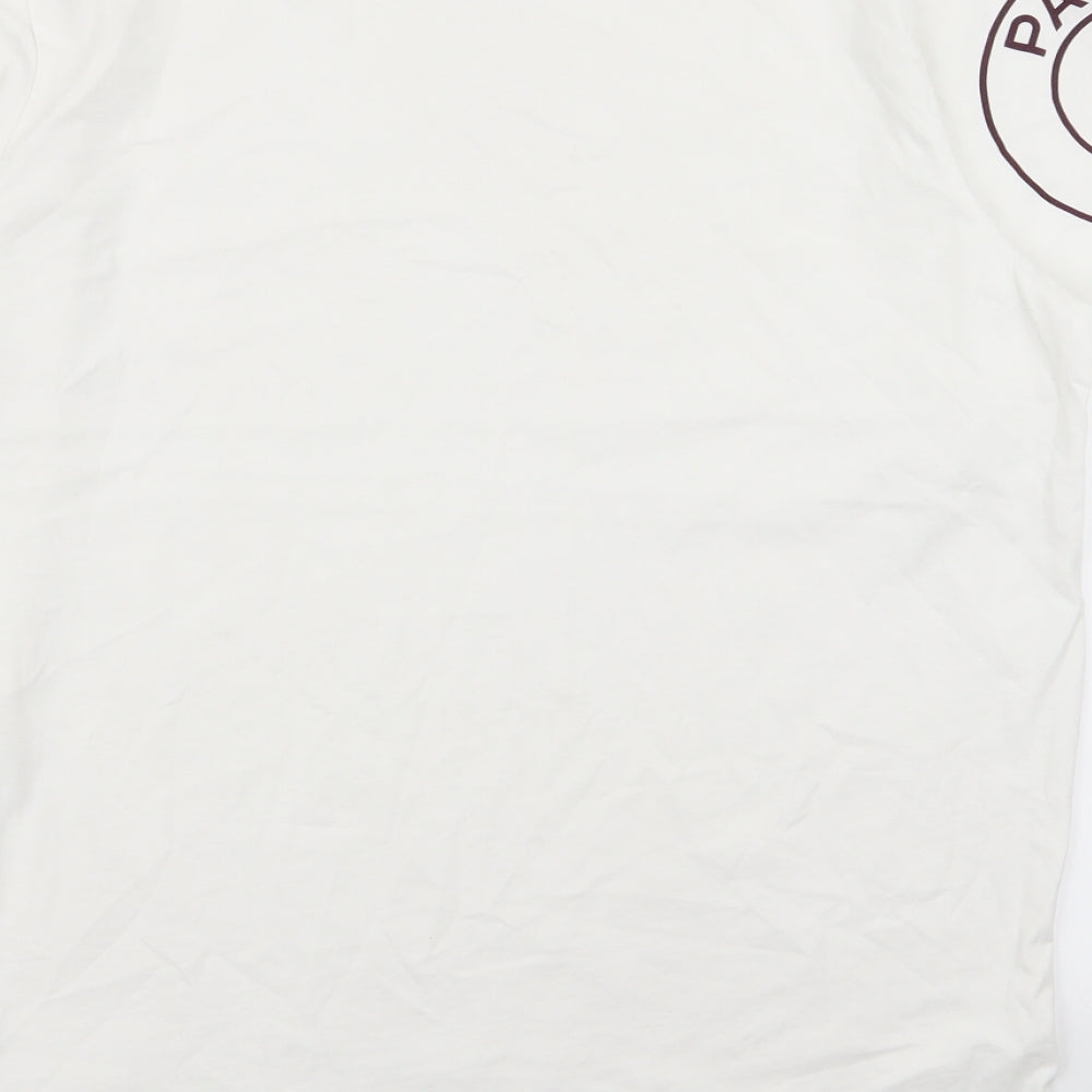 Nike Air Jordan Mens White    T-Shirt Size M  - PSG Football Club