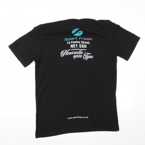 Preworn Mens Black    T-Shirt Size L