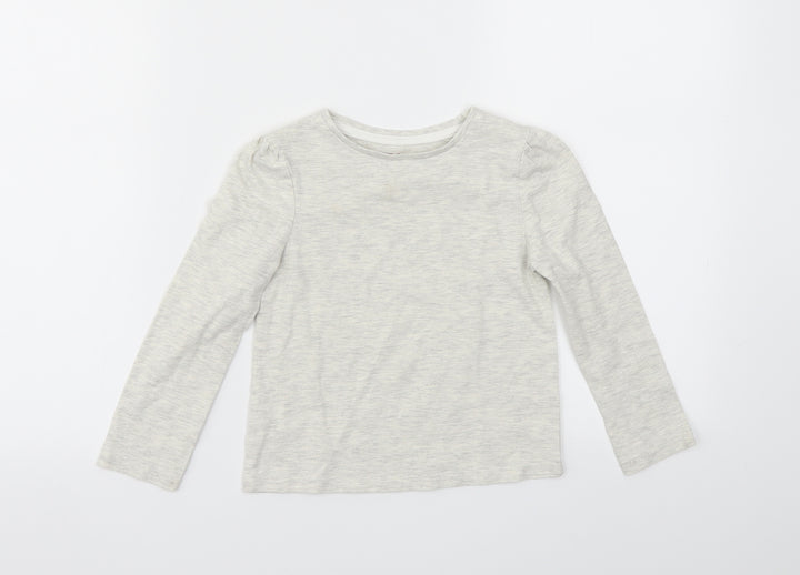 TU Girls Grey Basic T-Shirt Size 2-3 Years