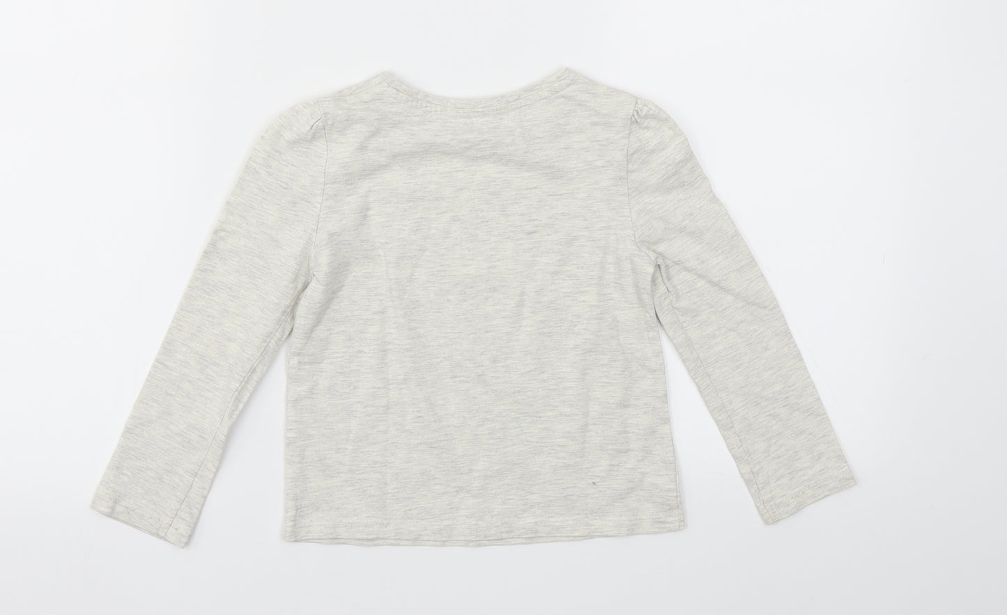 TU Girls Grey   Basic T-Shirt Size 2-3 Years