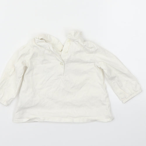 NEXT Girls White   Camisole T-Shirt Size 3-6 Months