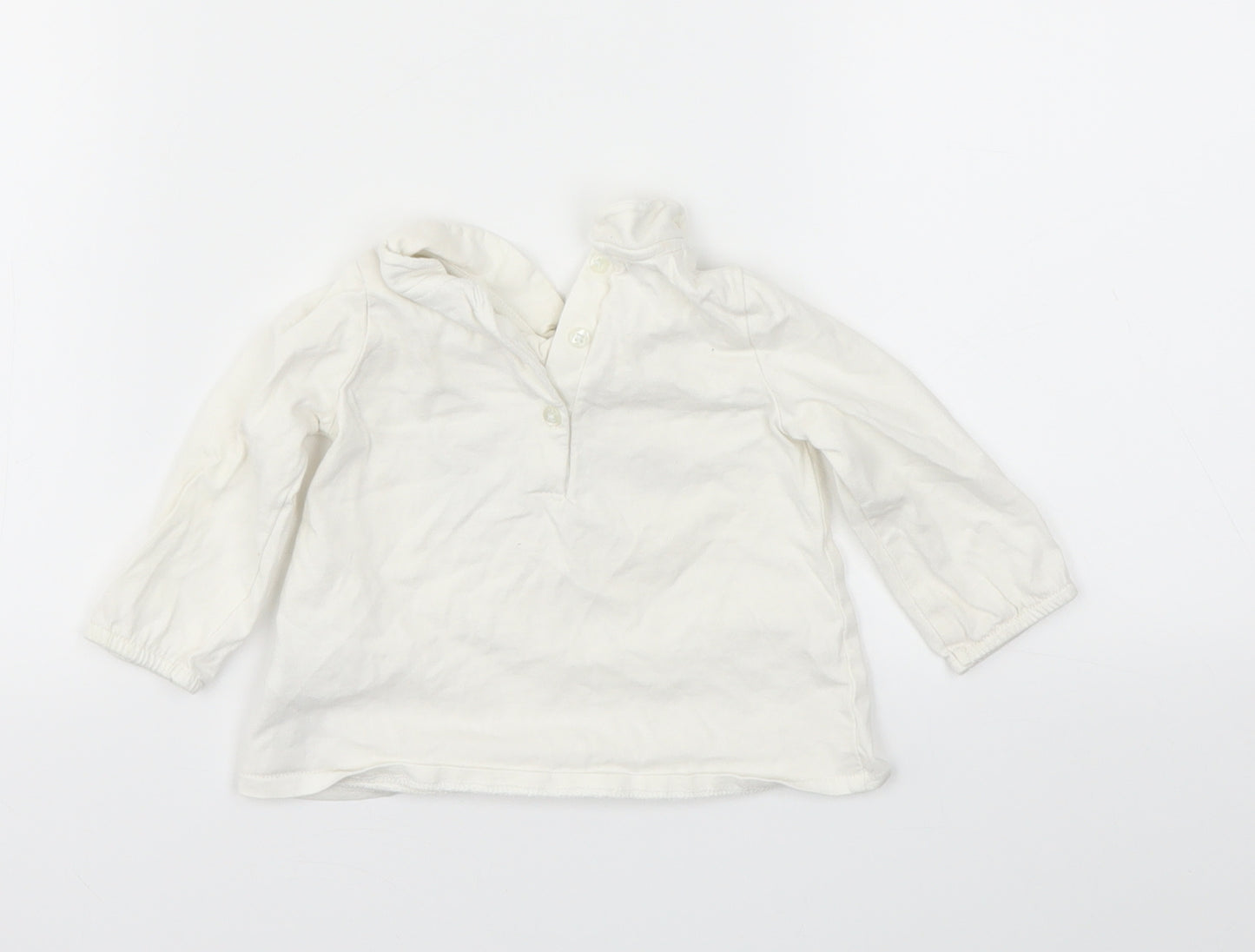 NEXT Girls White   Camisole T-Shirt Size 3-6 Months