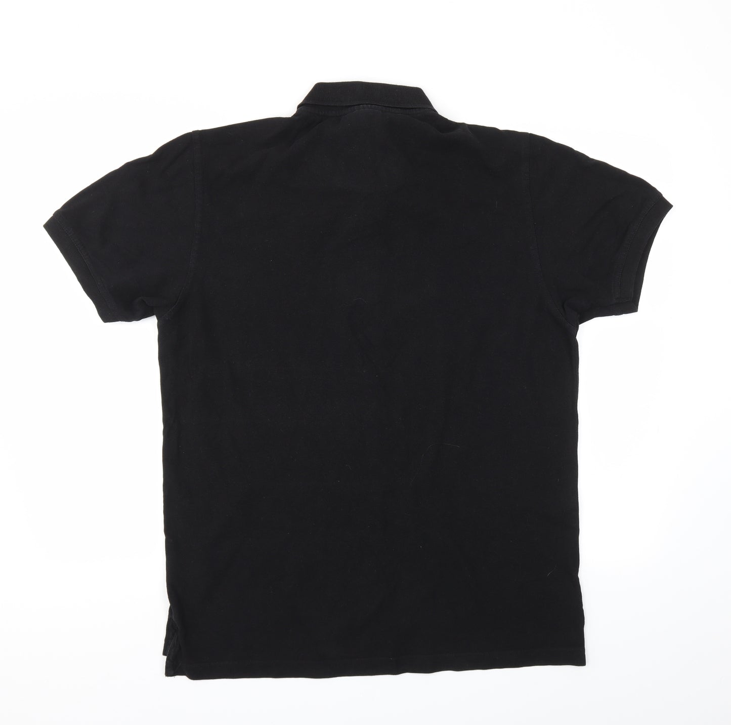 Piere Candin Mens Black    Polo Size L