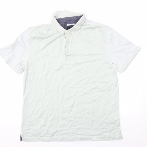 Jasper Conran Mens Green    Polo Size L