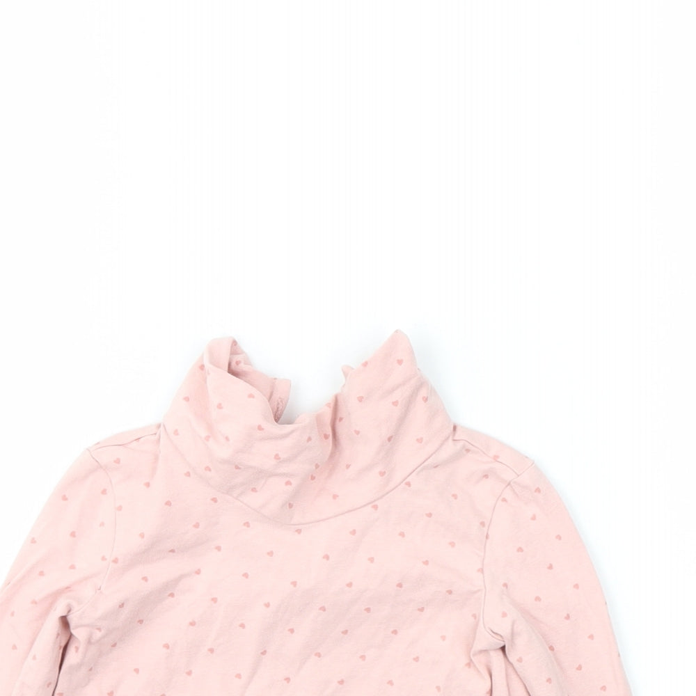 Primark Girls Pink Gingham  Basic T-Shirt Size 9-12 Months