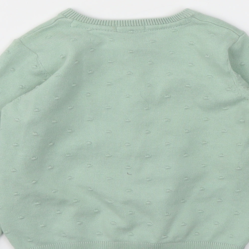 NEXT Girls Green   Cardigan Jumper Size 2-3 Years