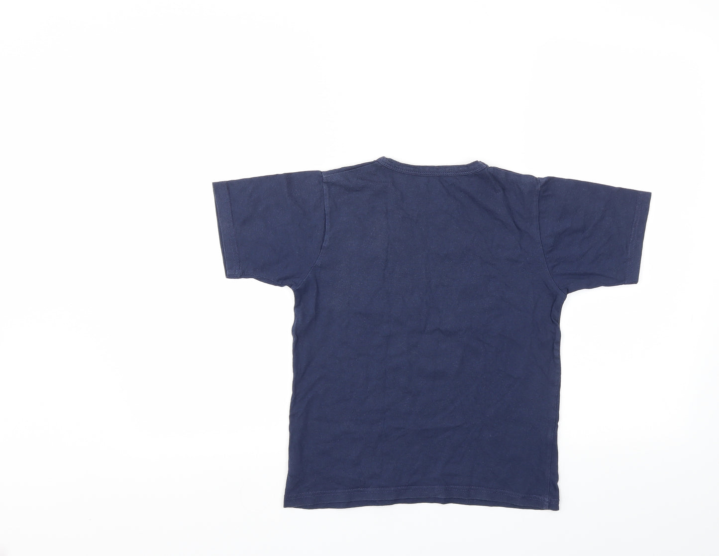 EARTH LOVER Boys Blue   Basic T-Shirt Size 7-8 Years