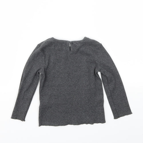 Primark Girls Grey   Basic T-Shirt Size 18-24 Months
