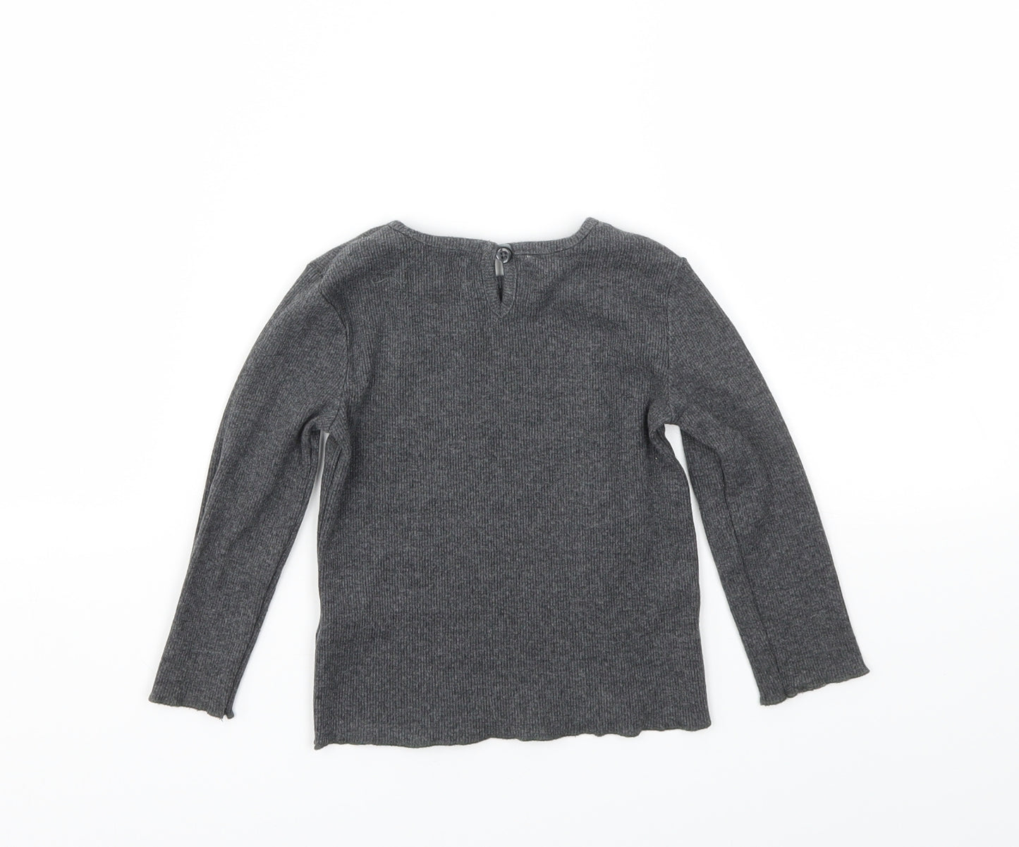 Primark Girls Grey   Basic T-Shirt Size 18-24 Months