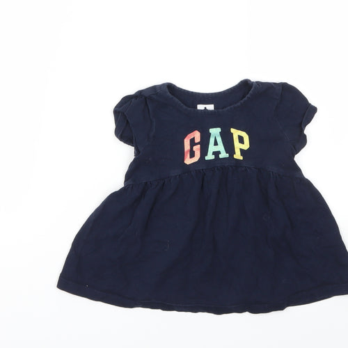 Gap Girls Blue   Basic T-Shirt Size 2 Years