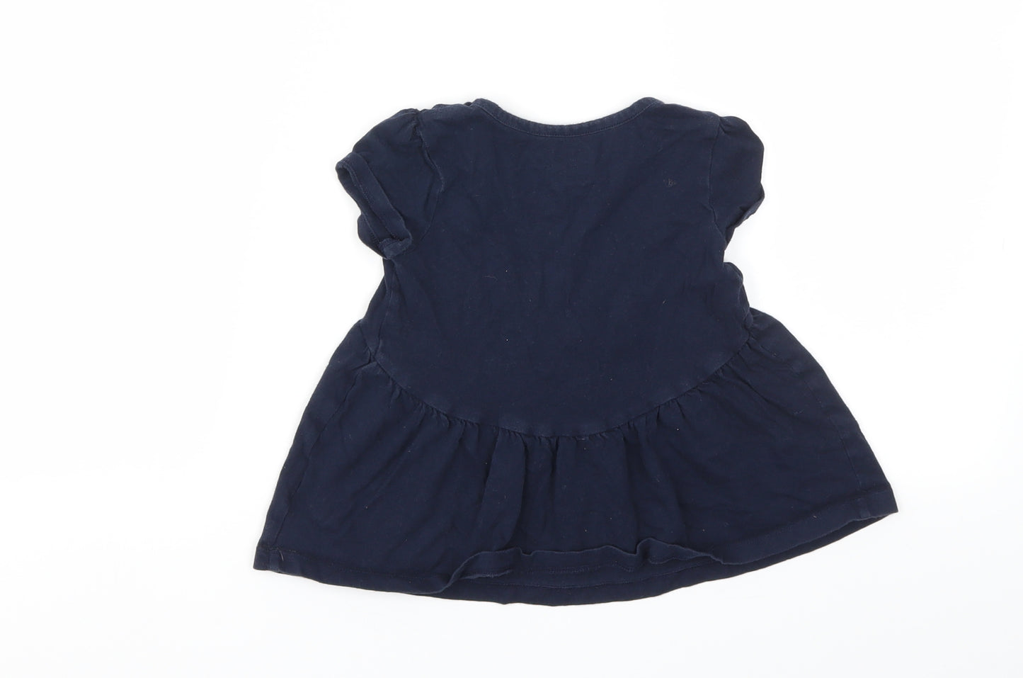 Gap Girls Blue   Basic T-Shirt Size 2 Years