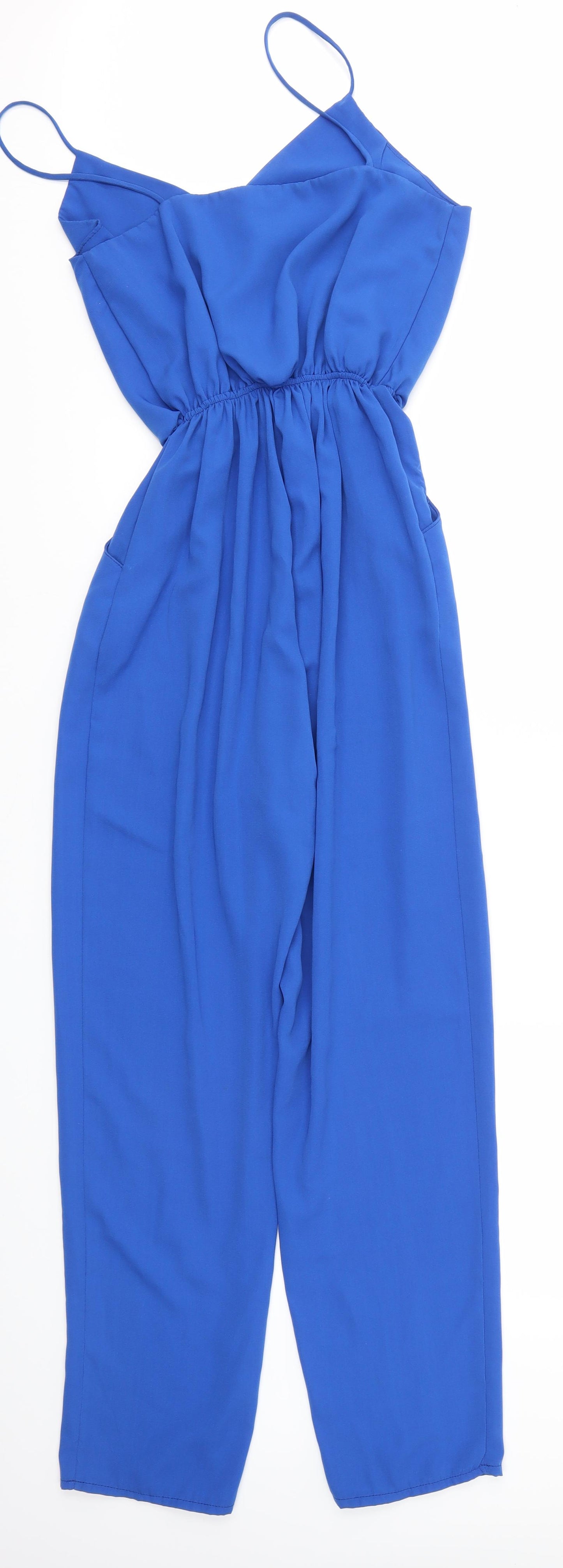 Zack Womens Blue   Jumpsuit One-Piece Size 12 L29 in