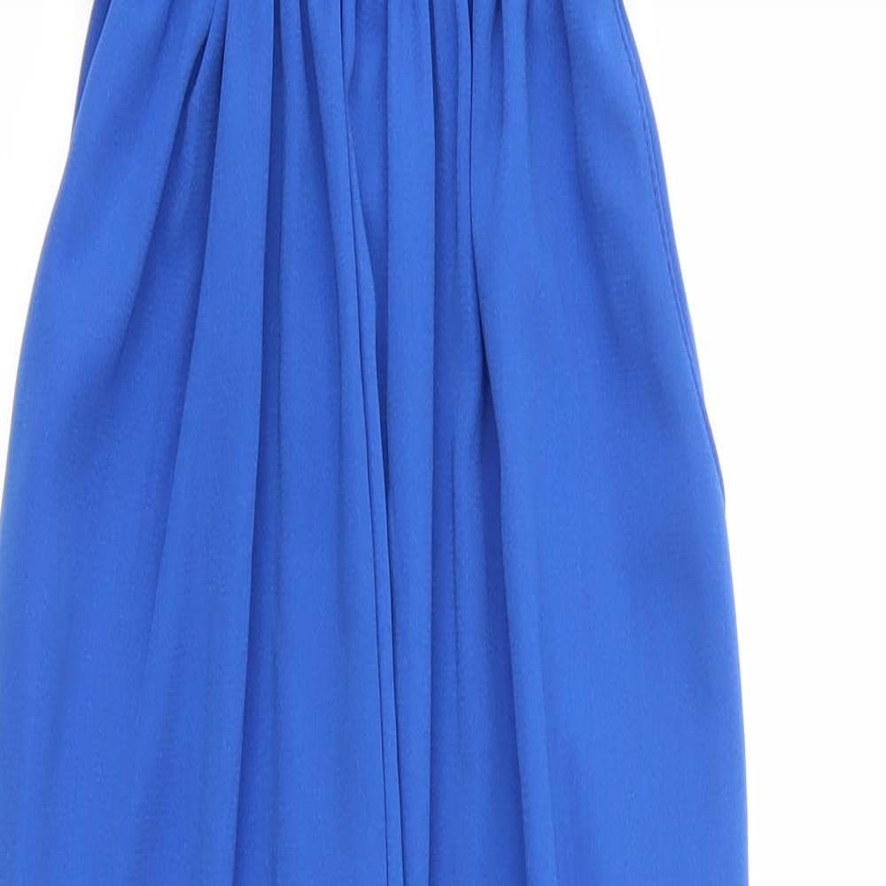 Zack Womens Blue   Jumpsuit One-Piece Size 12 L29 in