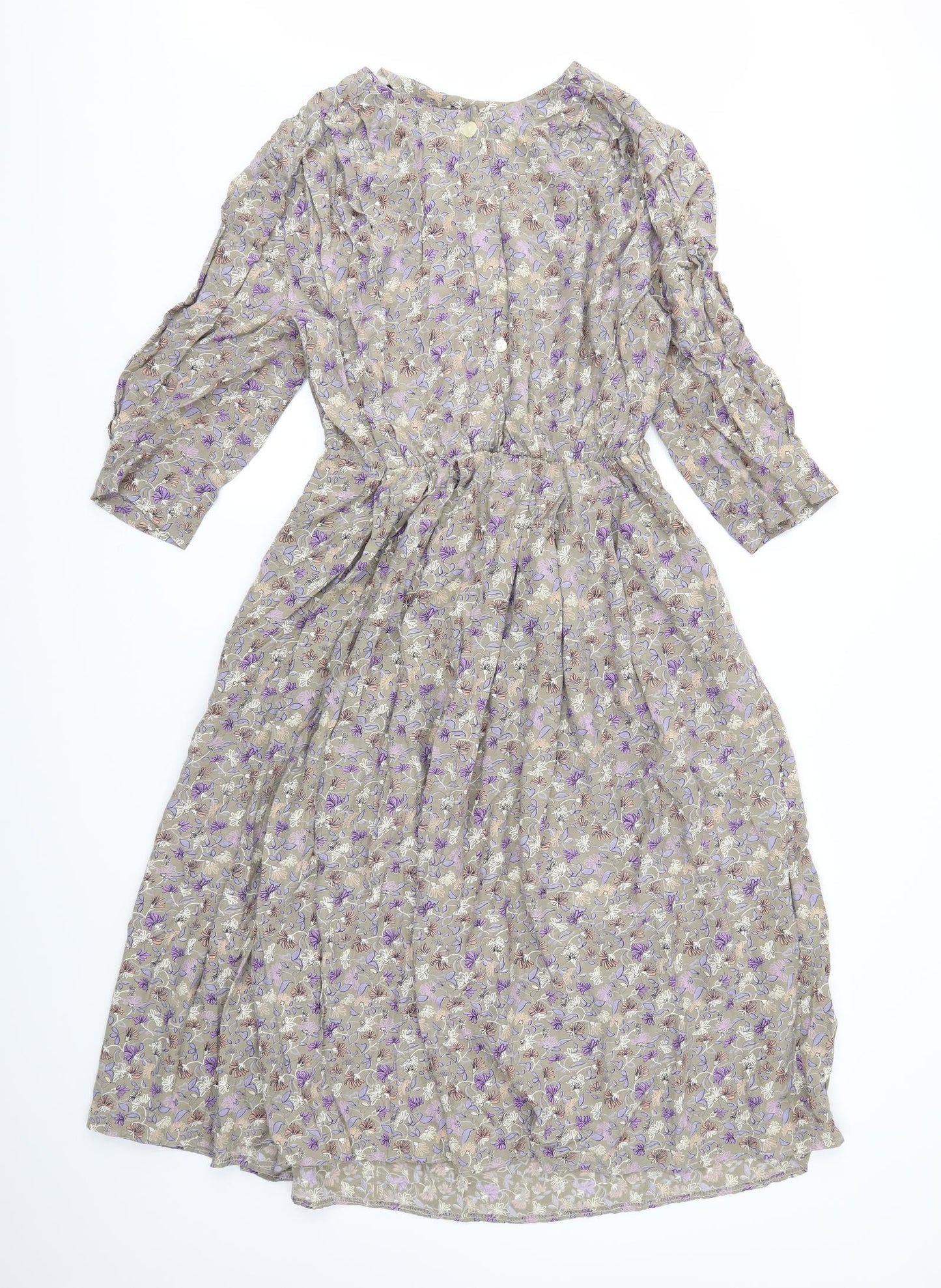 Pro Feel Womens Multicoloured Floral  Fit & Flare  Size 16