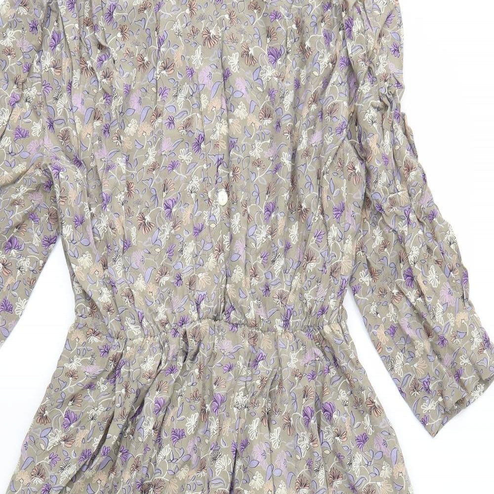 Pro Feel Womens Multicoloured Floral  Fit & Flare  Size 16