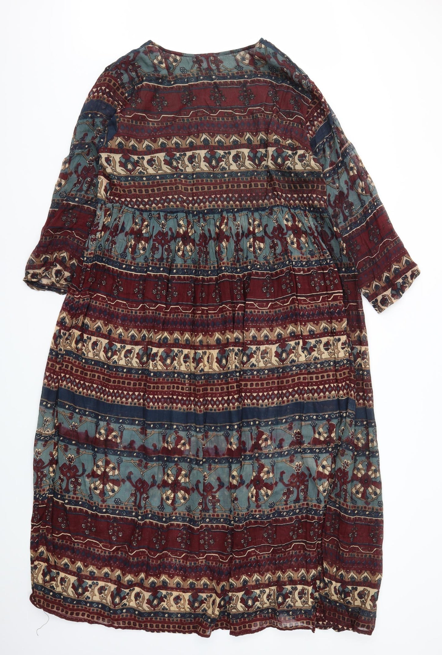 Eurotex Womens Multicoloured   Fit & Flare  Size M