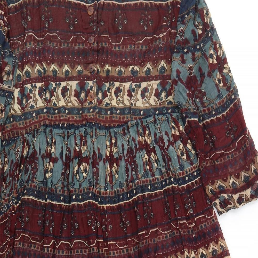 Eurotex Womens Multicoloured   Fit & Flare  Size M