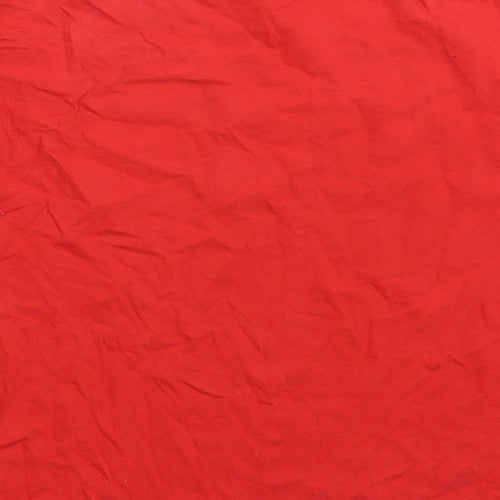 Preworn Boys Red   Basic T-Shirt Size 12-13 Years