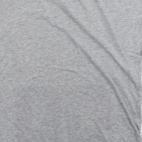 Reebok Womens Grey   Basic T-Shirt Size XS