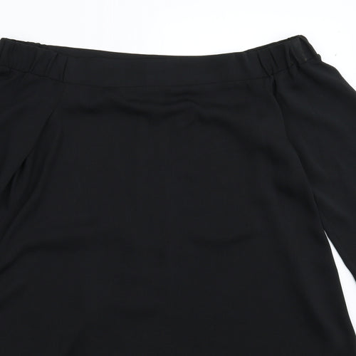 River Island Womens Black   Basic Blouse Size 6