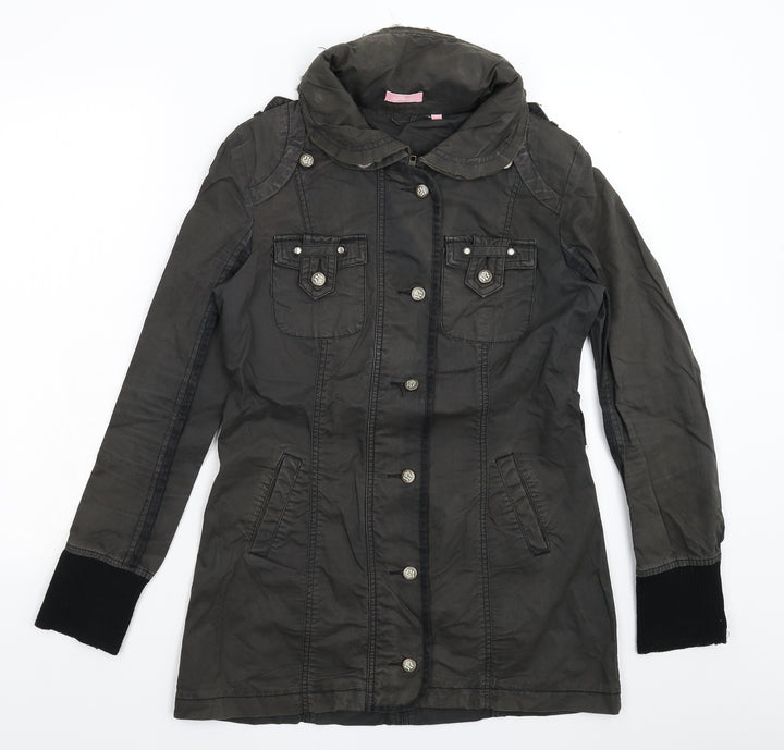 Stand Womens Grey   Jacket  Size 10