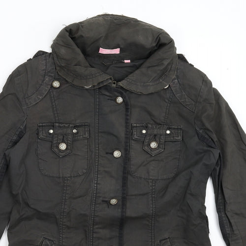 Stand Womens Grey   Jacket  Size 10