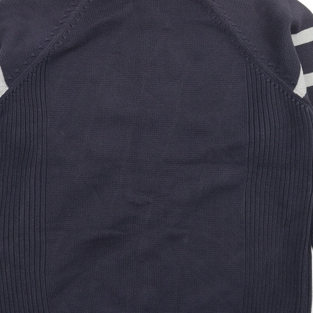 Cedar Wood State Mens Blue  Knit Cardigan Jumper Size L
