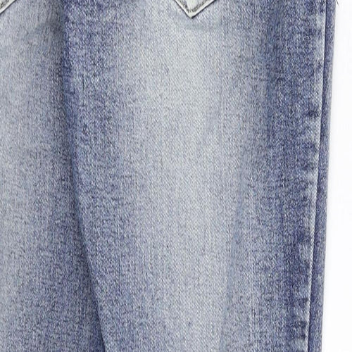 Bestiny Womens Blue  Denim Skinny Jeans Size 28 in L27 in