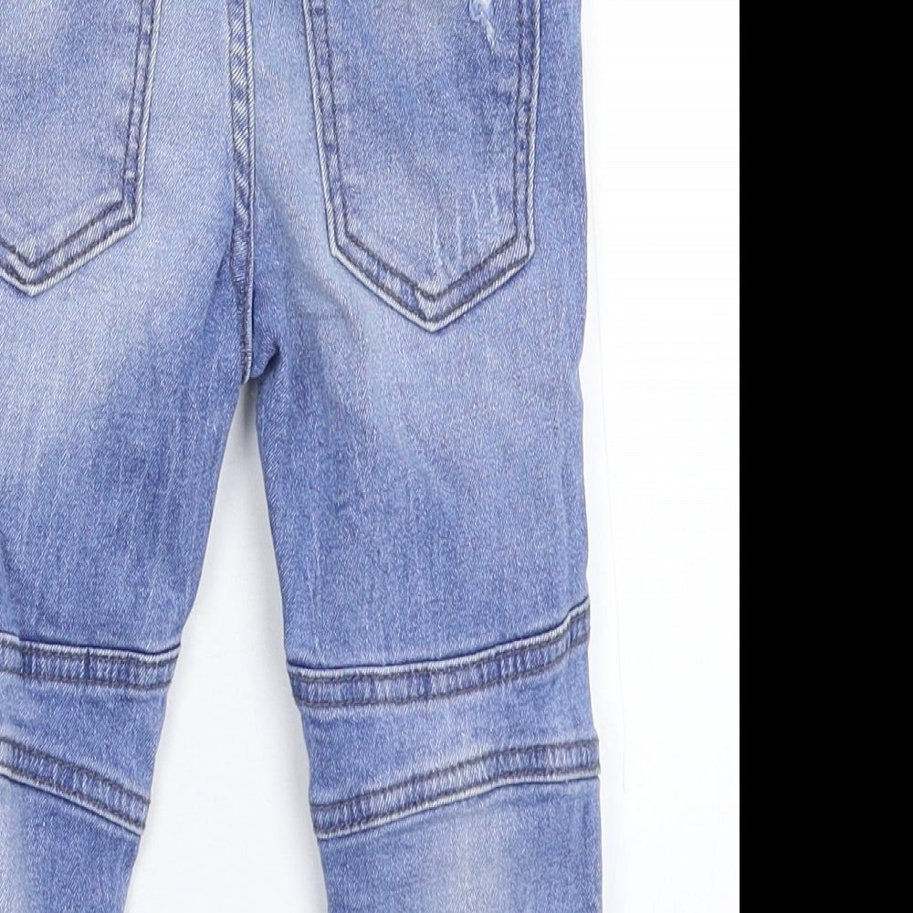 Denim & Co. Boys Blue  Denim Tapered Jeans Size 2-3 Years
