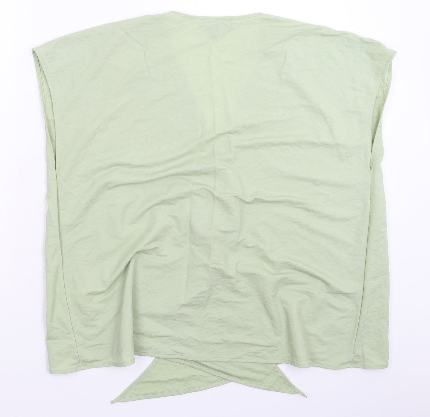 Primark Womens Green   Basic Tank Size 14  - Oversized